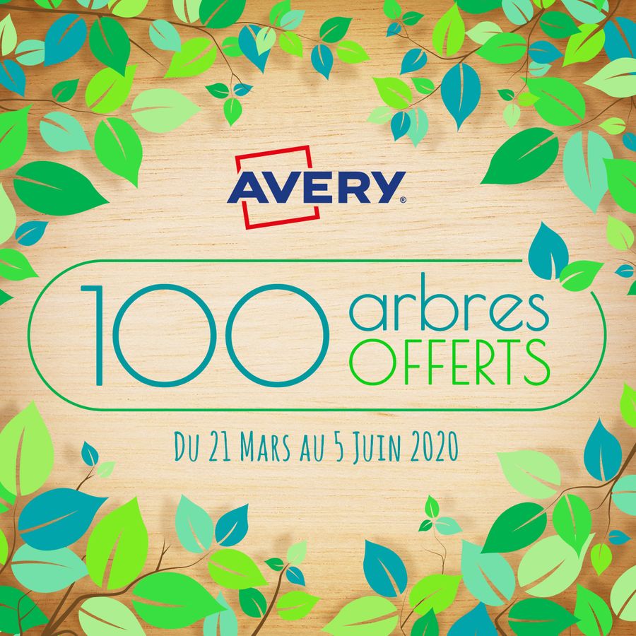 Avec EcoTree, Avery offre des arbres surprises à ses clients